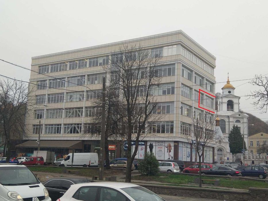 Оренда офісу, Центр, Поділ, 110 м2, з панорамним видом на Воздвиженку