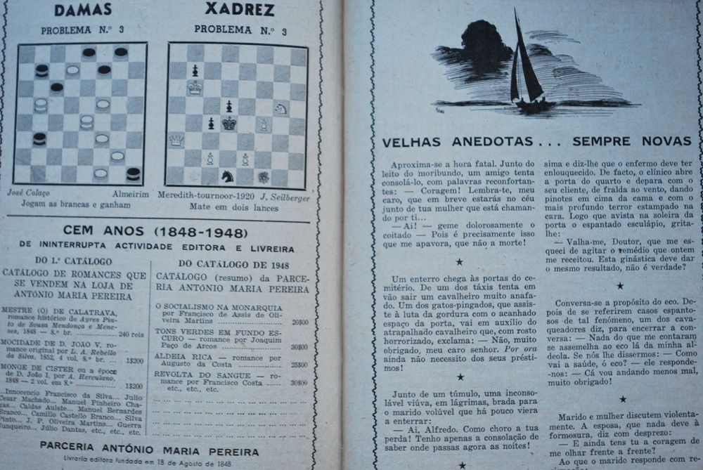 Almanaque Serões 1949 - Com Dedicatória Autografada