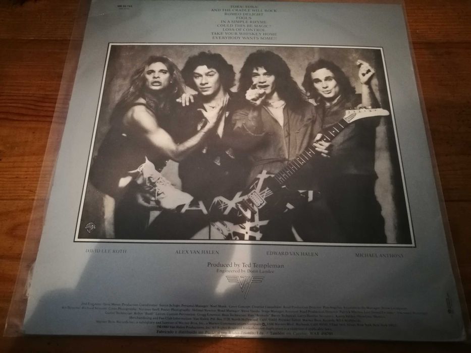 VAN   HALEN-Woman And The Children First (Ed Port-1980-S/POSTER) LP