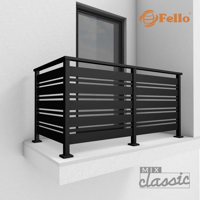 Balustrada taras balkon barierka poręcz RAL