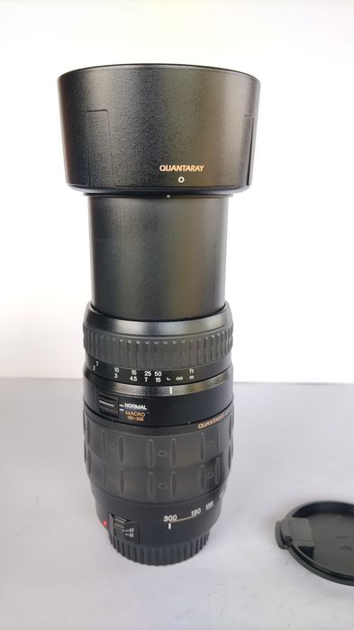 Para Canon. Objectiva Quantaray 70-300  AF. Óptimo estado.