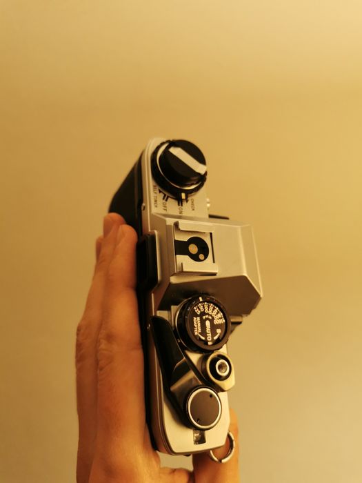 Плёночный фотоаппарат Olympus OM-10 Silver/Black + объективы