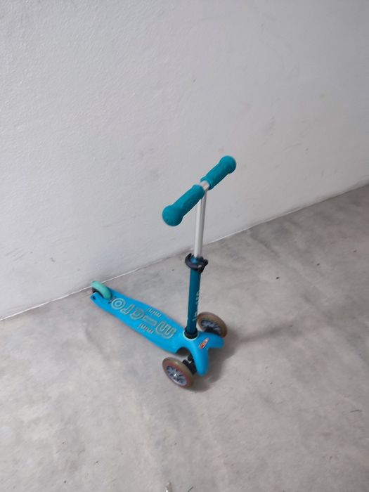 Trotinete Mini Micro 3 em 1 Deluxe Aqua