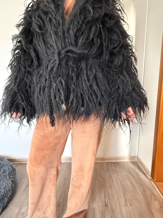 Шуба з овечої шерсті