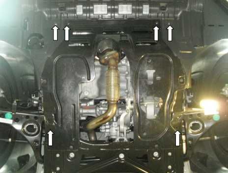 Захист двигуна BENTLEY Continental Bentayga BUICK Envision Enclave