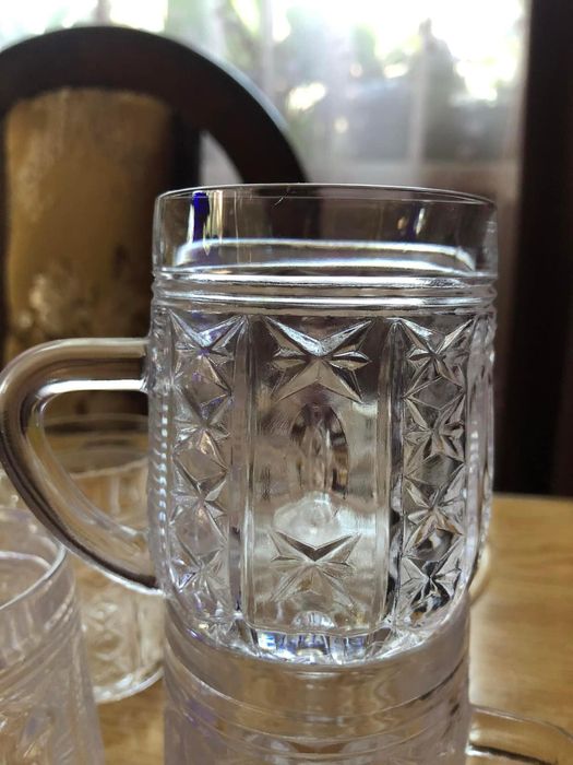 Кришталеві кружки , бокали , бокальчики , чашки часів Союзу