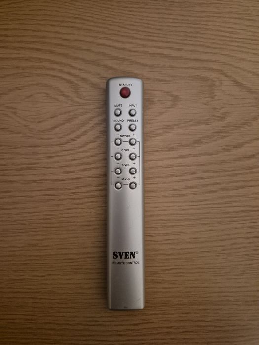 Акустична система SVEN IHOO-IR Beech 5+1, пульт, дроти підключення