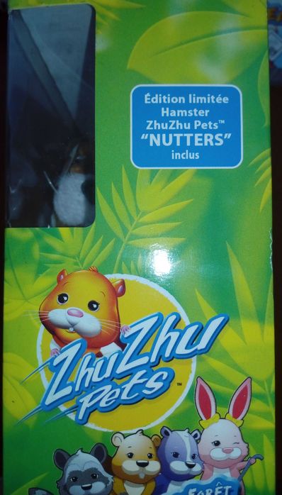 [Novo] ZhuZhu Pets Wild Bunch Wii Edição Limitada com hamster"Nutters"
