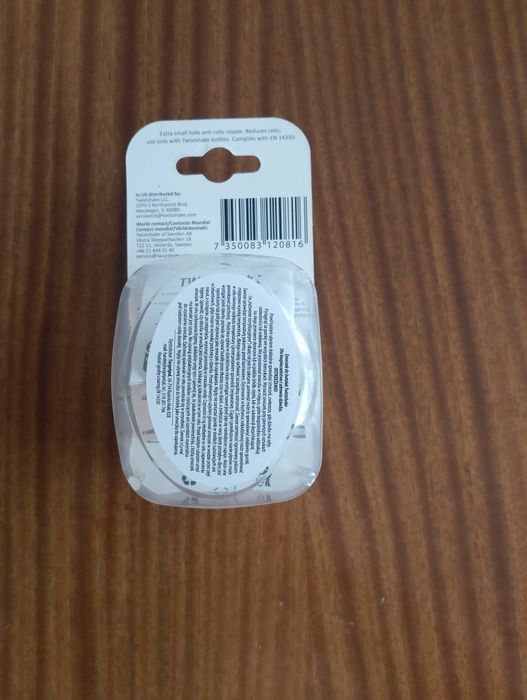 Smoczki do butelki antykolkowej Twistshake rozmiar XS 0m+