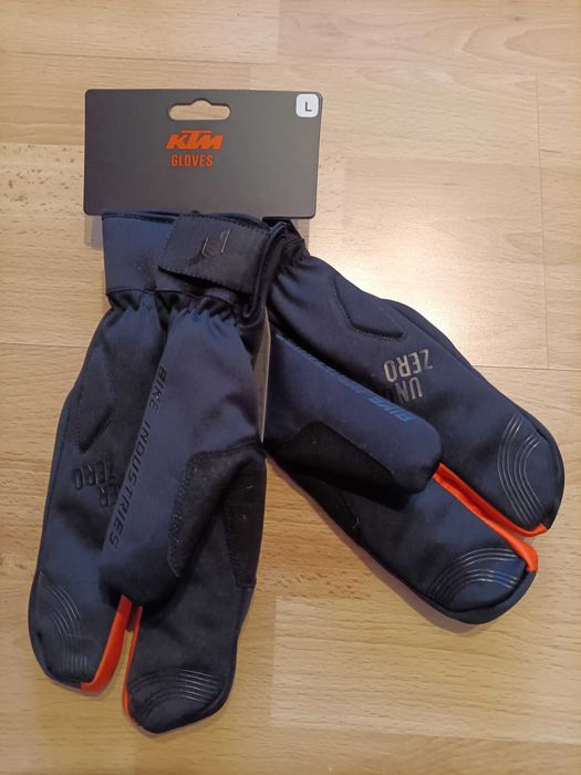 Rowerowe rękawiczki zimowe KTM 3 palczaste