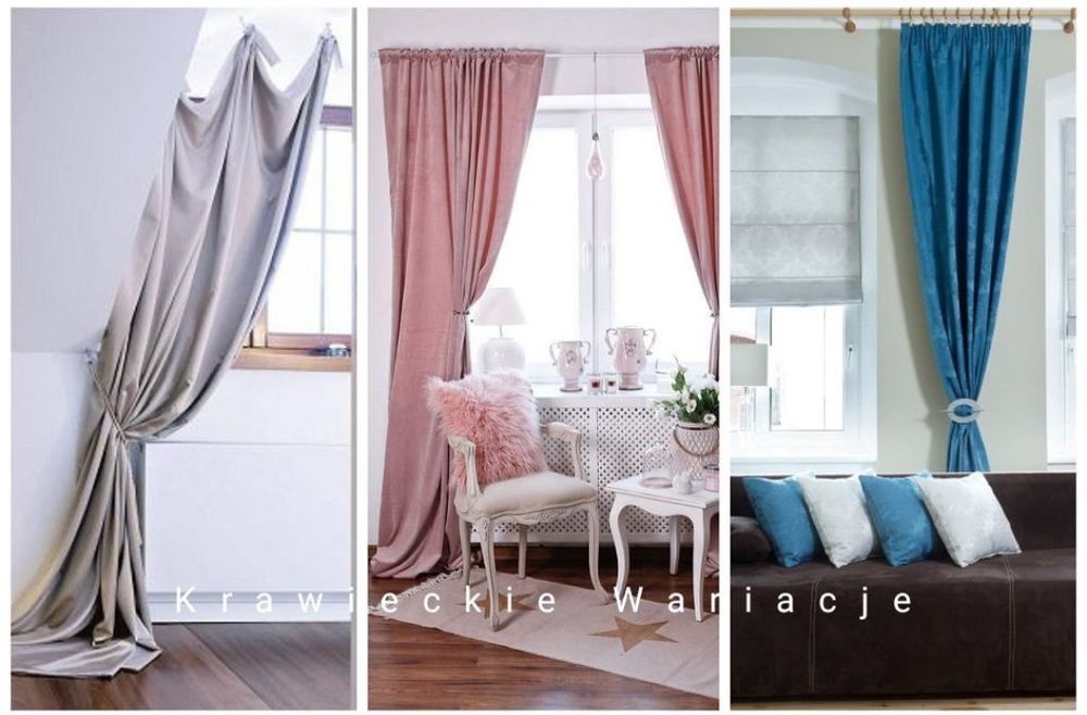 Szycie zasłon i firan na wymiar rolety rzymskie krawcowa