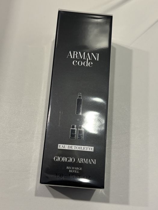 Armani Code EDT refill / napelnienie 150ml nowe
