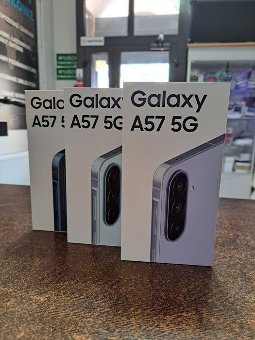 Samsung Galaxy A57 8/128GB 4 Kolory ! Navy/Lilac/ IcyBlue/ Gray SKLEP GSM
