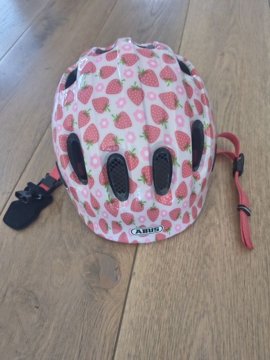 Kask dziecięcy abus smiley 2.0 LED  rozmiar 50-55
