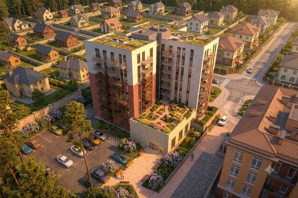 Квартира в Будинку з Терасою. 47 м2