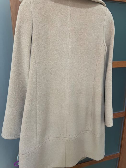 Жіноче  пальто кольору CAMEL з шерсті бренду STELLA POLARE, 46 розмір