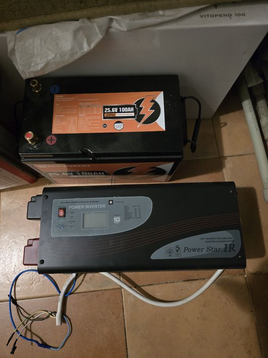 LiFepo4 аккумулятор + инвертор