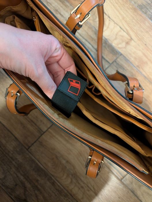 Skórzana torba biznesową, na laptopa dla kobiety shein