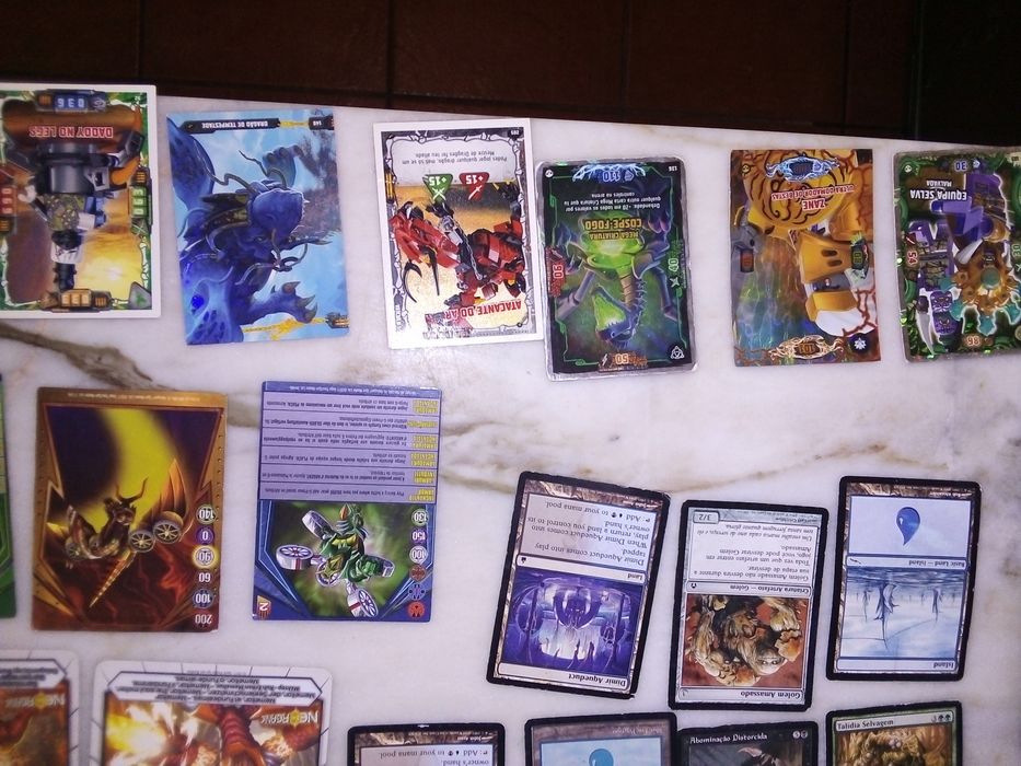 Conjunto de Cartas/Cromos/Coleccionáveis Diversos