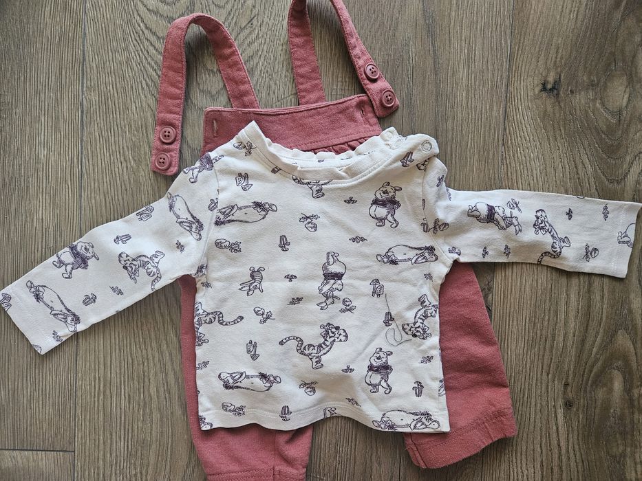 Zestaw koszulka i ogrodniczki Disney