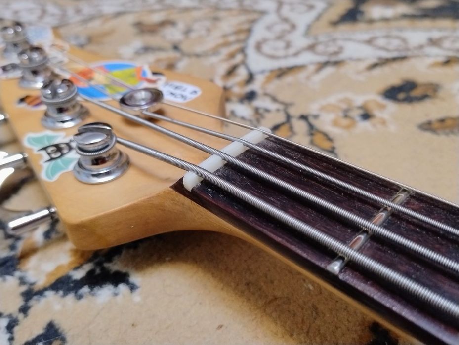 Бас Гітара Сталеві лади! Cort Gb34A Прокачана!