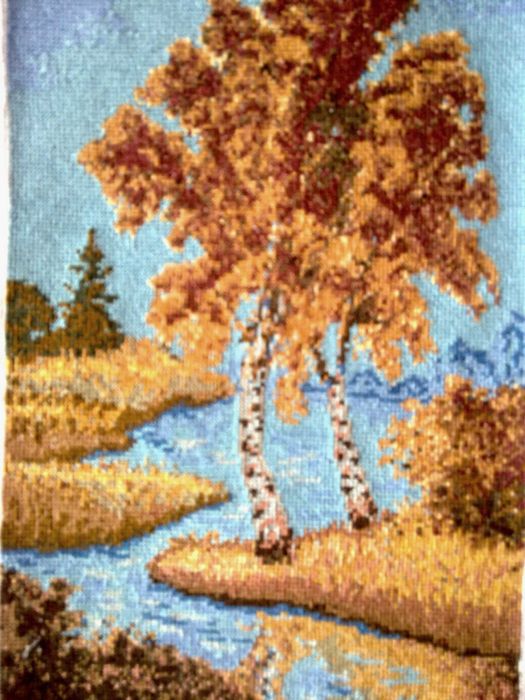 Вишита картина Осінь 29x19
