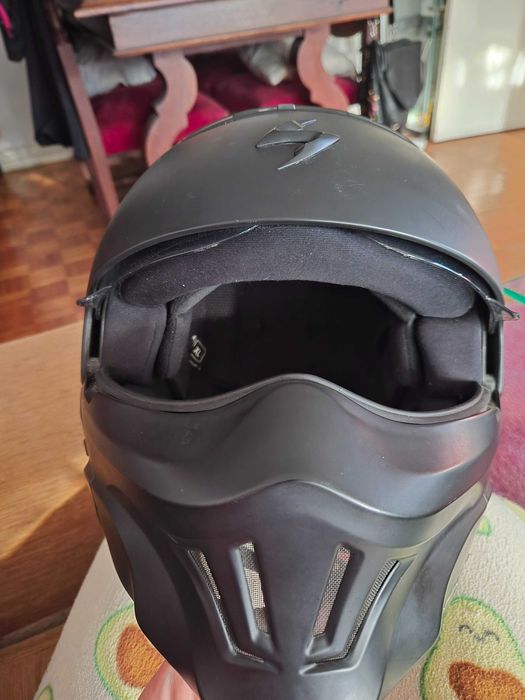 Capacete Scorpion Exo Combat Tamanho XL usado