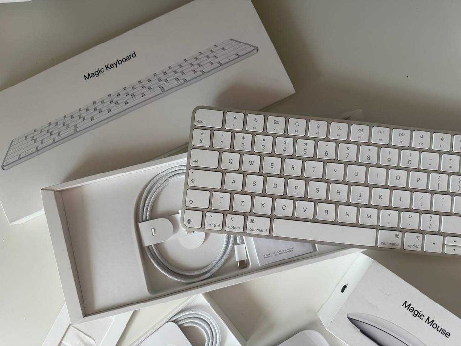Klawiatura APPLE Magic Keyboard i Myszka Apple Magic Mouse