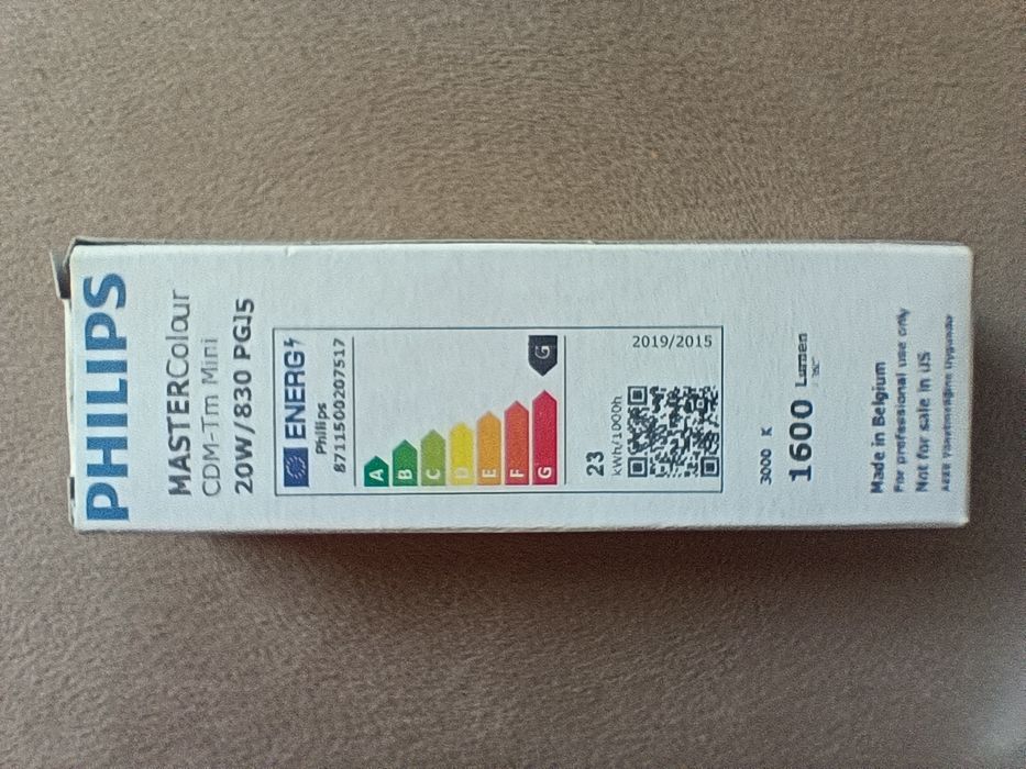 Lampa metalohalogenkowa CDM-Tm 20W 830 Mini PGJ 5 Philips NOWA !!!