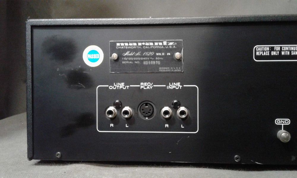 MARANTZ SD-1820 MK2, magnetofon kasetowy