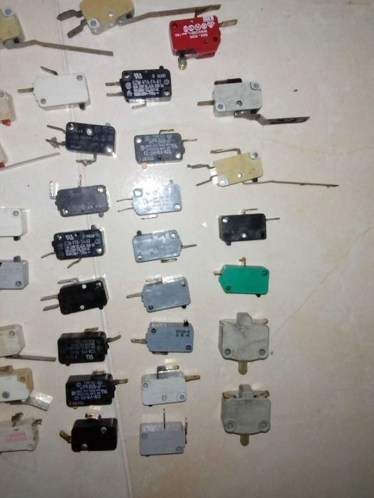 conjunto de microswitch