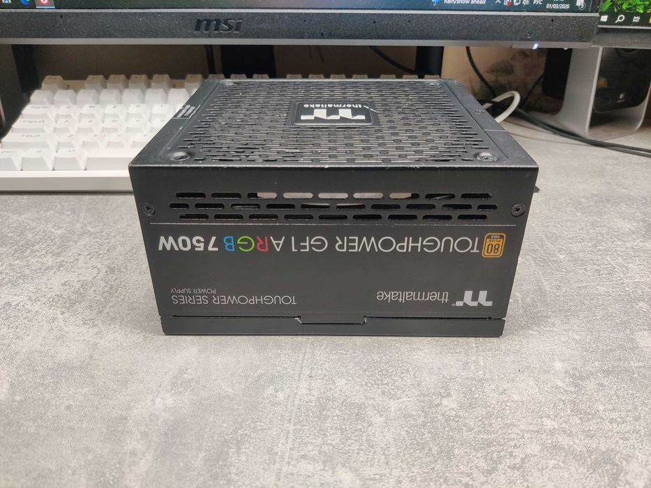 Thermaltake GF1 ARGB 750W Gold | Модульний преміум БЖ