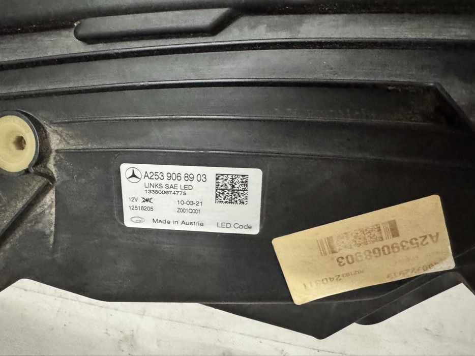 Фара ліва передня Mercedes x253 CLC w253 рест