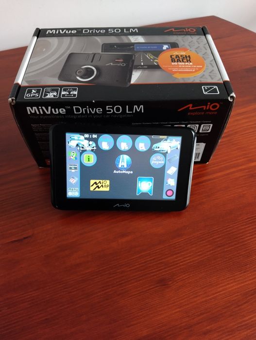 Nawigacja, wideorejestrator Mio Mivue drive 50l LM odblokowana super s