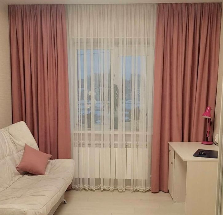 Штори мікровелюр, бархат, блекаут, шторы мрамор, тюль гардины льон