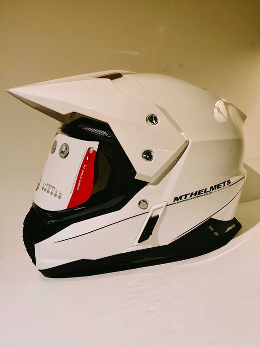 Capacete criança MT duo-sport trail adv motard mota novo
