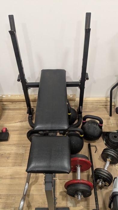 Banco de musculação com barra64740000293763123