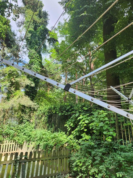 wieszak na pranie ogrodowy