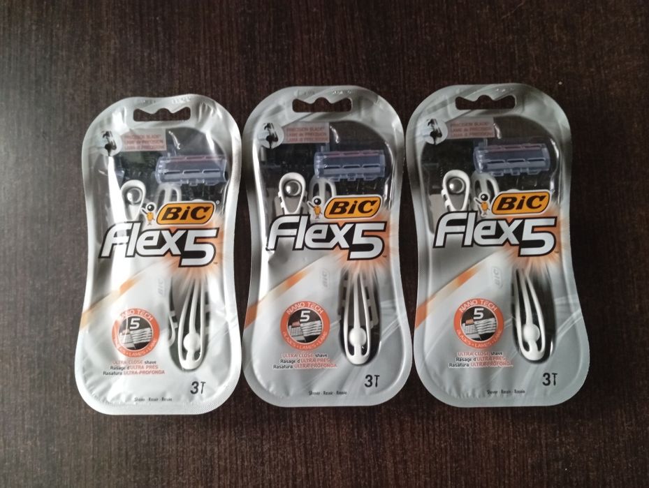 BIC Flex 5 maszynki do golenia 3 opk.