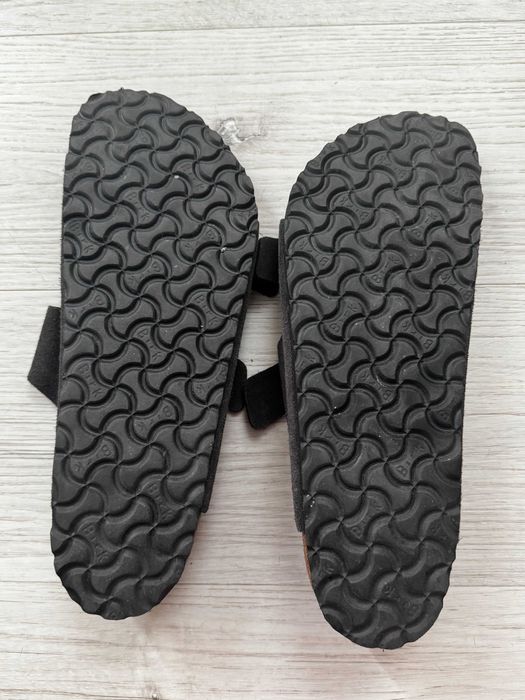 Замшеві шльопанці Birkenstock Arizona 44 р, чоловічі, одягнені 2 рази