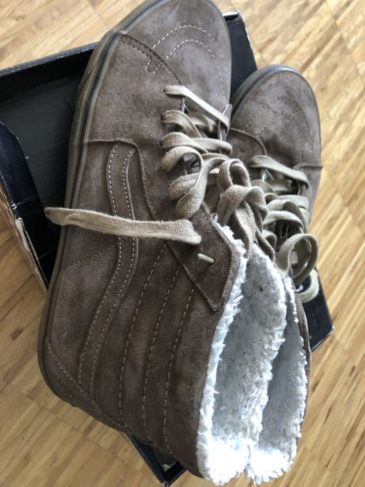 Vans sneakersy męskie zimowe z kożuszkiem rozmiar 45