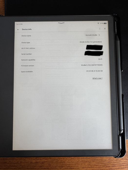 Kindle Scribe 32Gb, rysik premium, 2 x etui (bardzo dobry stan)
