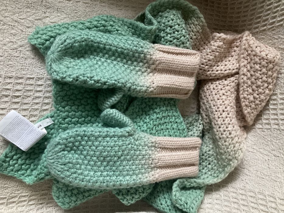 Terranova шарф і рукавички на осінь-зиму