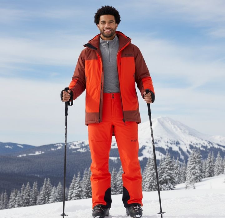 США! Чоловічі лижні костюми Columbia Titanium Cirque Оригінал! L(52)