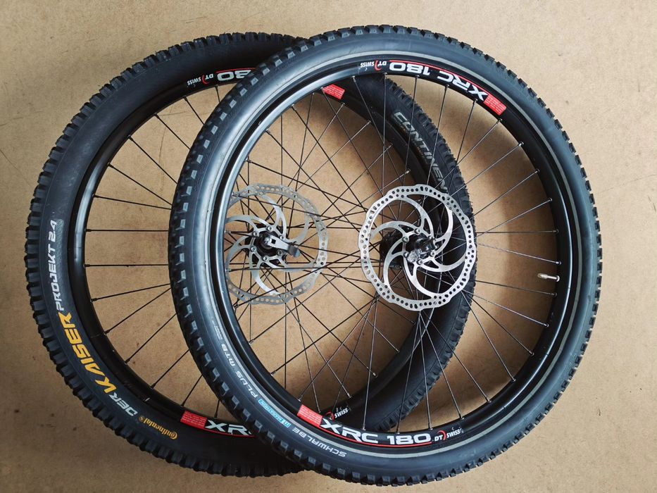 Вілсет 26" DT Swiss XRC 180 + резина і ротори.