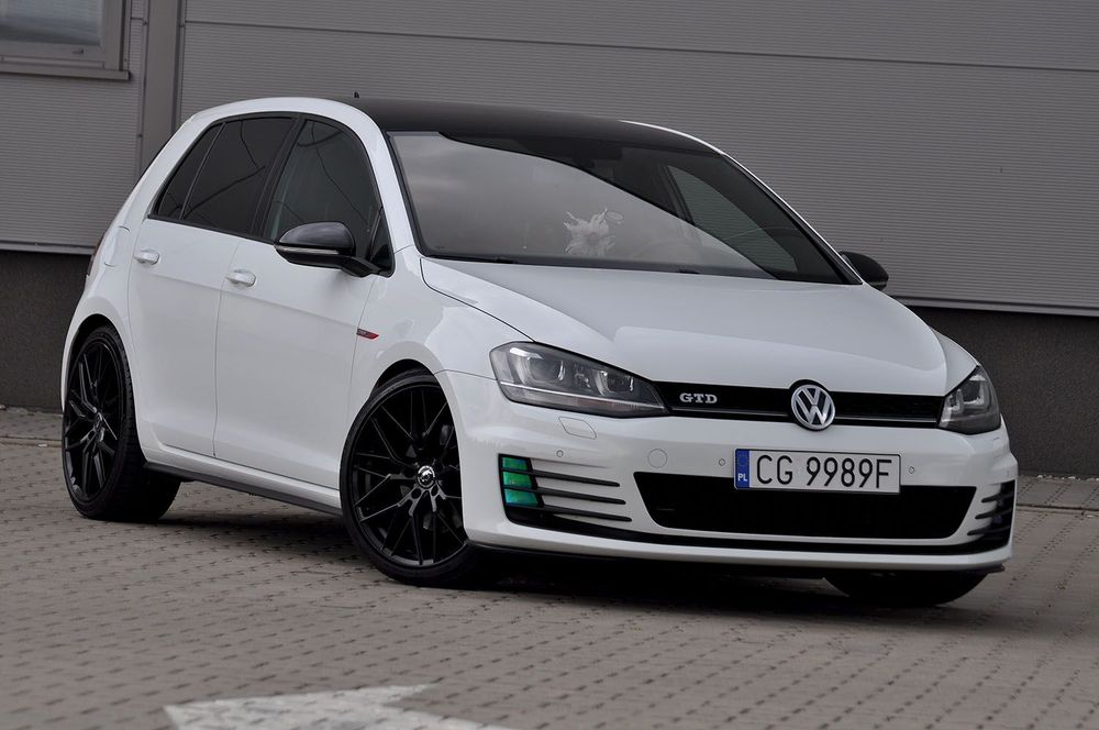 Volkswagen Golf Volkswagen Golf GTD VII 2.0 TDI Aktywny wydech Tempomat Piękny Stan