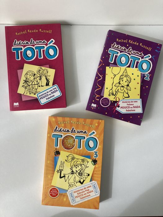 Diário de uma Totó 1, 2 e 3 - Rachel Renée Russell