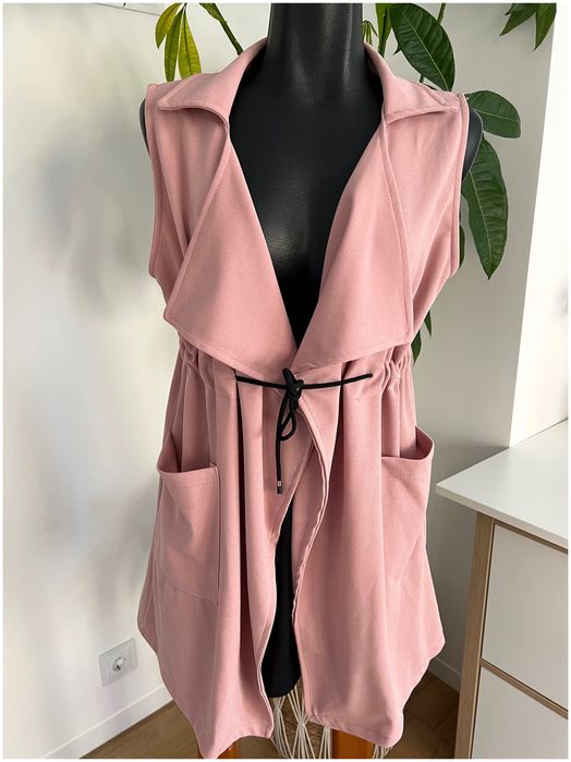 Casaco Colete - Rosa