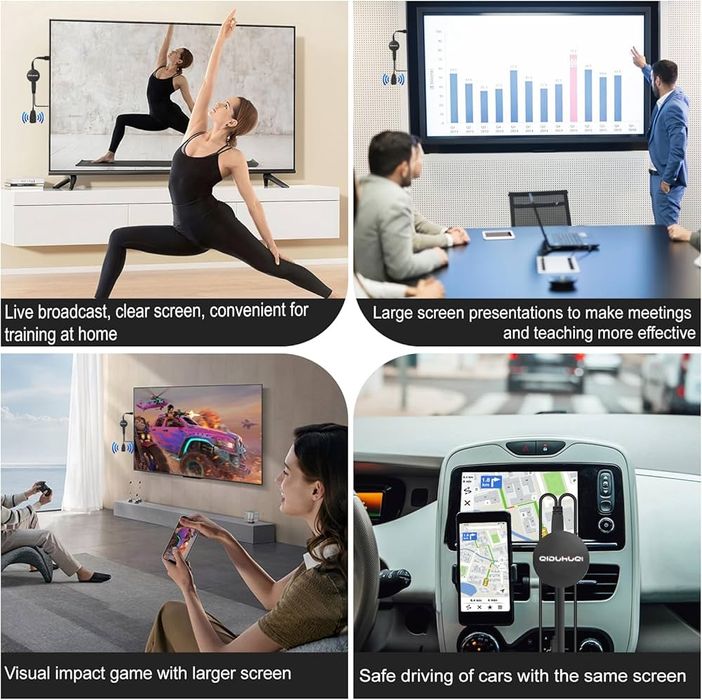 Бездротовий адаптер дисплея, Miracast HDMI Dongle,