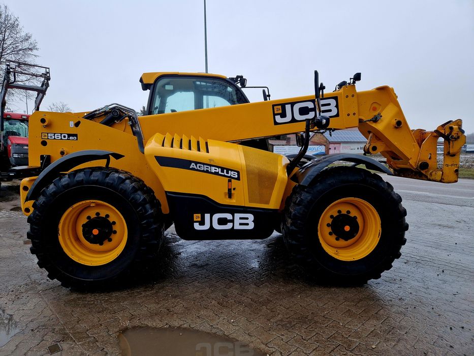 Jcb 560-80 AgriPlus 2021r Bardzo dobry stan Manitou  silna maszyna
